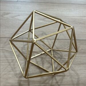 Gold Orb Decor Metallic